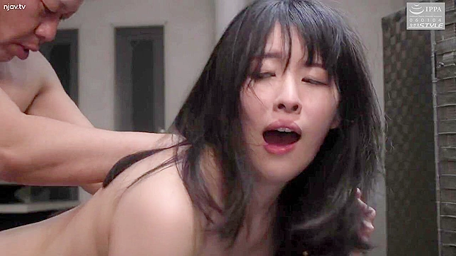 Japanese Wife Getting Reamed by Multiple Men, Husband Left to Watch in Disbelief!