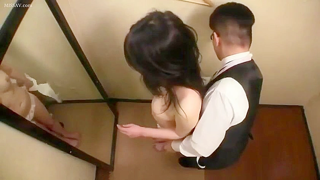 Kinky Sex in the Fitting Room! Blackmail Material of Hot J-Pop Slut