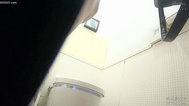 Japanese Pornstar Pissing and Fingering Her Self in Hidden Cam - So Fucking Wet!