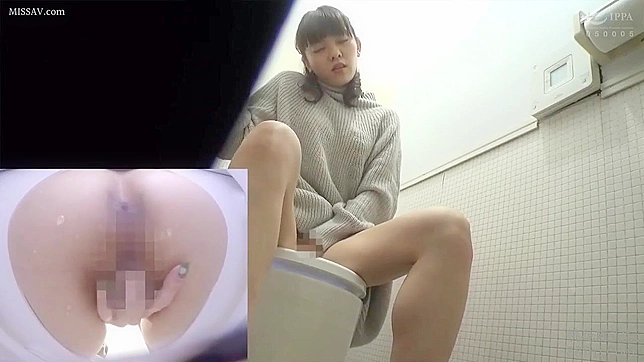 Masturbating and Pissing Japanese Slut Gets Caught on Hidden Cam!