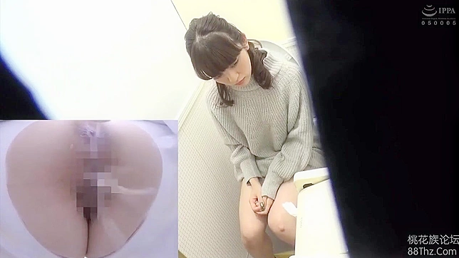 Masturbating and Pissing Japanese Slut Gets Caught on Hidden Cam!