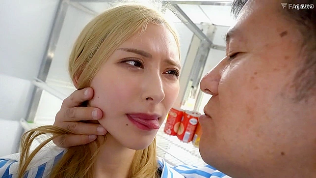 Owner Shoves His Cock Deep into the Jap Saleswhore's Cunt in the Shop with Humiliation!