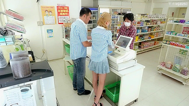 Filthy Owner Gives His Jap Saleswhore a Hot Hard Fuck with Humiliation in the Store!