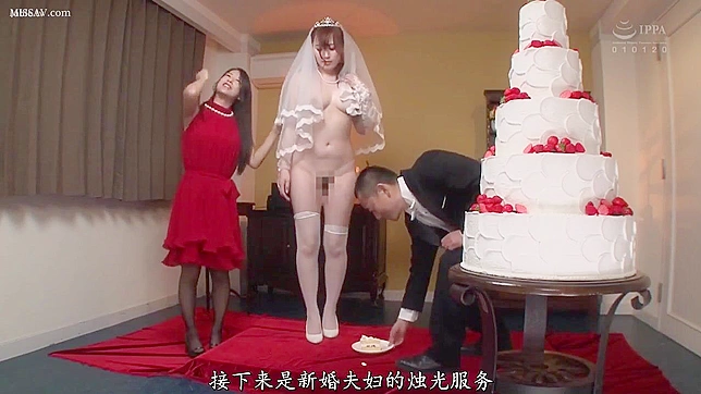 Degraded  Japanese Bride Dragged Into Nasty DP Fuck Play