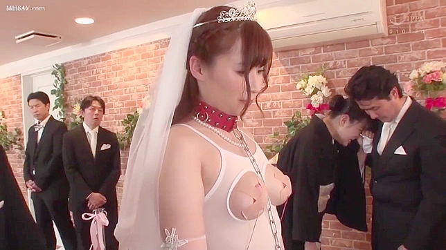 Shy Insane Japanese Bride Gets Dominated and Degraded In Her Wedding Day!