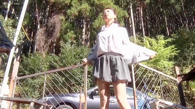 Japanese MILF Gets Tied & Fucked by 2 Men Outdoors - Totally Unforgivable!