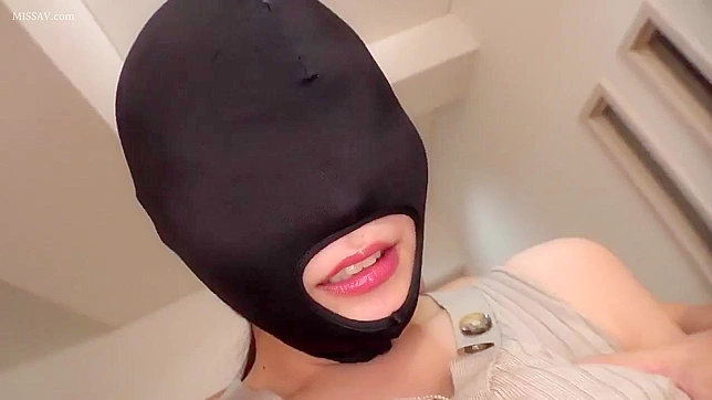 Japanese MILF in Mask Gets Wet Like a Waterfall for Public Fucking and Humiliation!