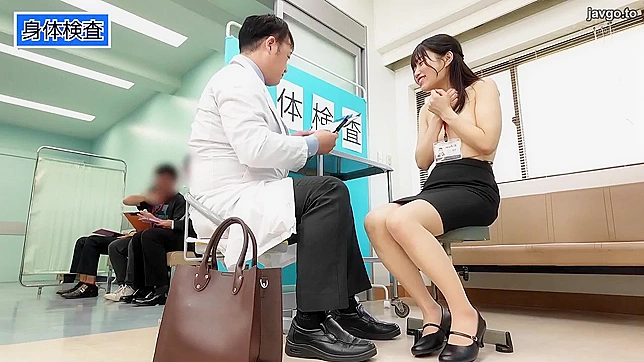 Japanese Fetish Doctor's Dick Used to Humiliate Virgin Pussy in Public Taboo