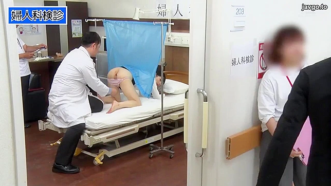 Serving Up the XXX Cream, A Japanese Slutlet Gets Nailed by a Sex-Crazed Doctor!