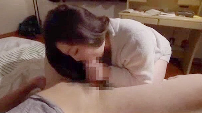 Mature Japanese Woman Seduces Young Man in Steamy Jap porn video