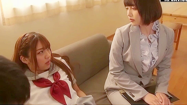 Japanese Schoolgirls with Huge Tits - Exclusive JAV Clip!