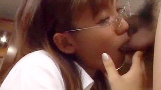 Jav Eri with Glasses Gives a Hot Handjob and Blowjob - Must Watch!