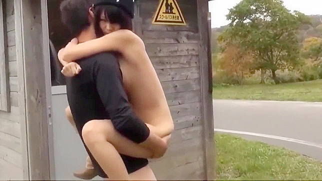 Japanese Daughter's Public Creampie Adventure with Dad in Outdoor Sex Romp