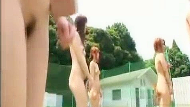 JAV Japanese Students Outdoor Gym Class Porn Naked in School