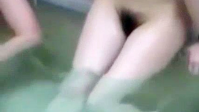 Japanese outdoor bath girls naked ~ Scandalous Jav bathing video