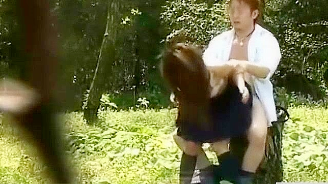 Jav Schoolgirl Fucked Outdoor during Daytime - Japanese Porn Video