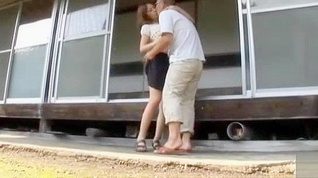 Japanese Schoolgirl Suimire Matsu Gets Public Outdoor Sex and Fucked