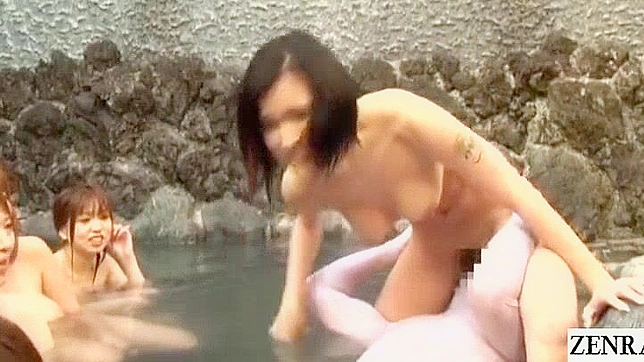 Jav Idol Maria Ozawa in Invisible Man's Bizarre Outdoor Bathing Sex Party with Jap Flavor