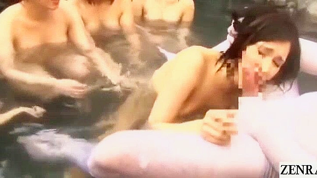 Jav Idol Maria Ozawa in Invisible Man's Bizarre Outdoor Bathing Sex Party with Jap Flavor