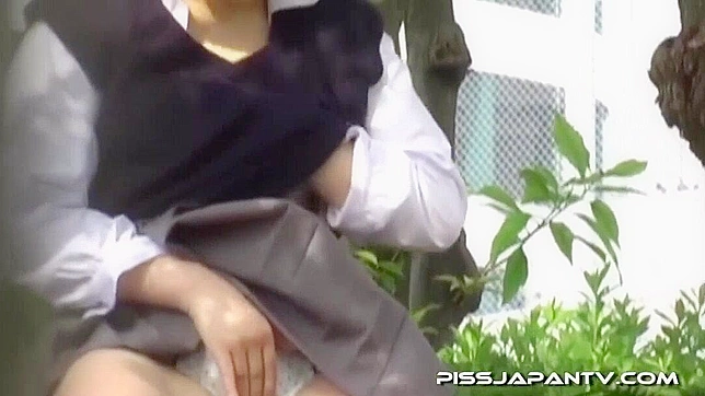 Jav Schoolgirls Masturbate and Piss Outdoor - Ultimate Japanese Public Porn