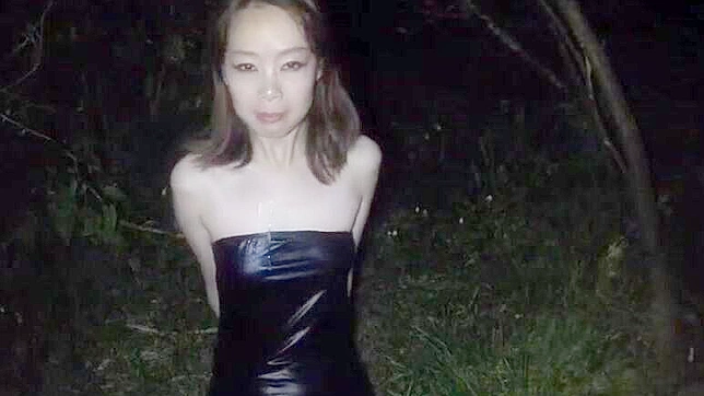 Japanese Wife Gets Public Bukkake Surprise in the Park