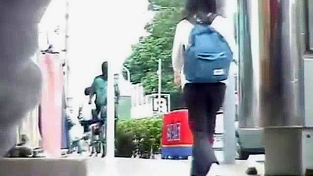 Japanese Girl Upskirt Panties in Public - Outdoor Jav Encounter