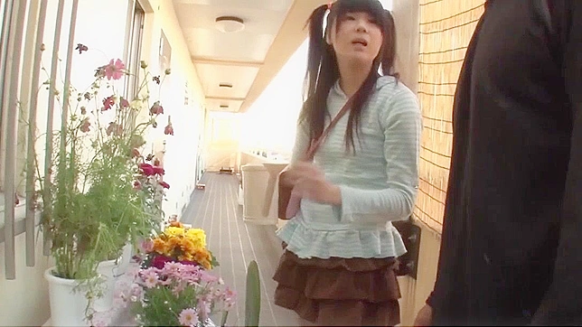 Japanese Man Gives Aphrodisiac to Girl before Sticking His Cock Deep in Her Throat - JAV Video