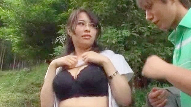 Japanese Slut Kyouko Maki's Crazy Outdoor JAV Scene with Hinata Komine