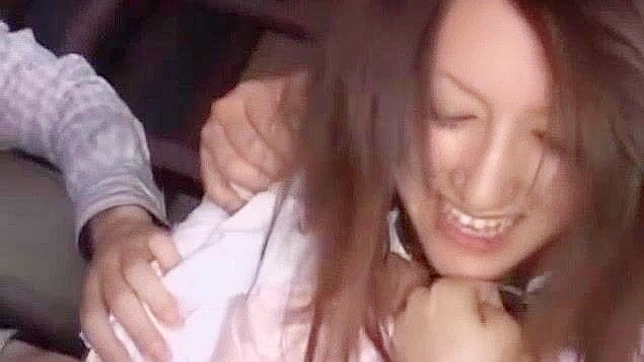 Exotic Japanese Whore Ayu Sugihara's Incredible Gangbang Scene with Blowjob