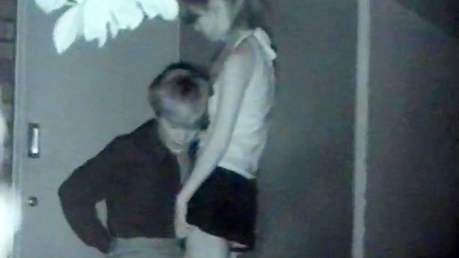 Japanese Couple Caught Red Handed by Infrared Camera ~ Outdoor Fucking Exposed