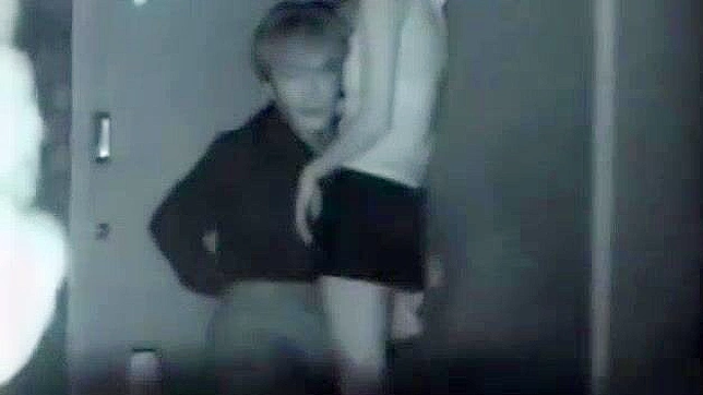 Japanese Couple Caught Red Handed by Infrared Camera ~ Outdoor Fucking Exposed