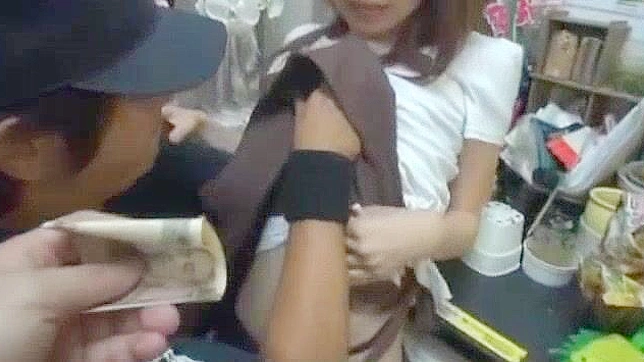 Exotic Japanese Babe Miyabi Tsukioka in Hottest Blowjob/Fera Public JAV Video