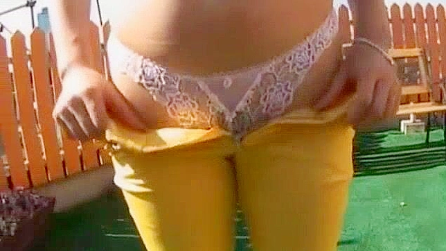 Best Japanese Whore Yumi Kazama in Incredible Outdoor JAV Clip