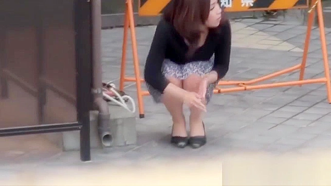 Japanese Pisser Shows Off Outdoor Skills - Must-Watch JAV Video!