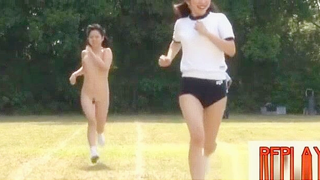 Jav Teens Gone Wild - Naughty Outdoor Naked Follies in Japan