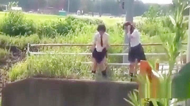 Jav Schoolgirl Pissing Compilation - Exclusive Japanese Asian Teen Outdoor Fun