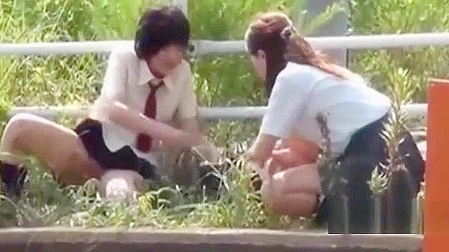 Jav Schoolgirl Pissing Compilation - Exclusive Japanese Asian Teen Outdoor Fun