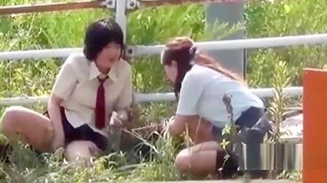 Jav Schoolgirl Pissing Compilation - Exclusive Japanese Asian Teen Outdoor Fun