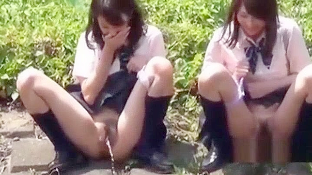 Jav Schoolgirl Pissing Compilation - Exclusive Japanese Asian Teen Outdoor Fun