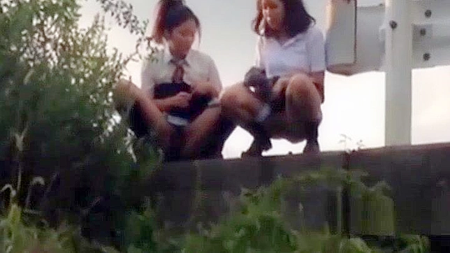 Jav Schoolgirl Pissing Compilation - Exclusive Japanese Asian Teen Outdoor Fun