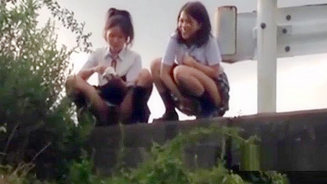 Jav Schoolgirl Pissing Compilation - Exclusive Japanese Asian Teen Outdoor Fun