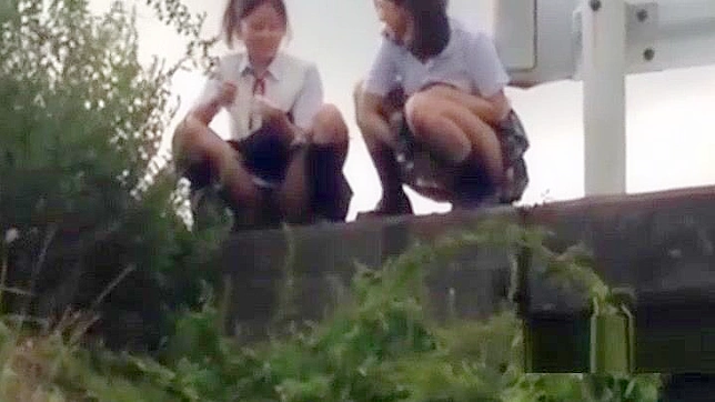 Jav Schoolgirl Pissing Compilation - Exclusive Japanese Asian Teen Outdoor Fun