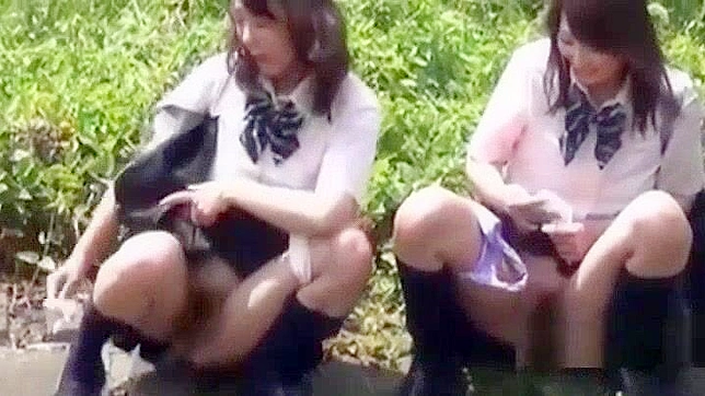 Jav Schoolgirl Pissing Compilation - Exclusive Japanese Asian Teen Outdoor Fun