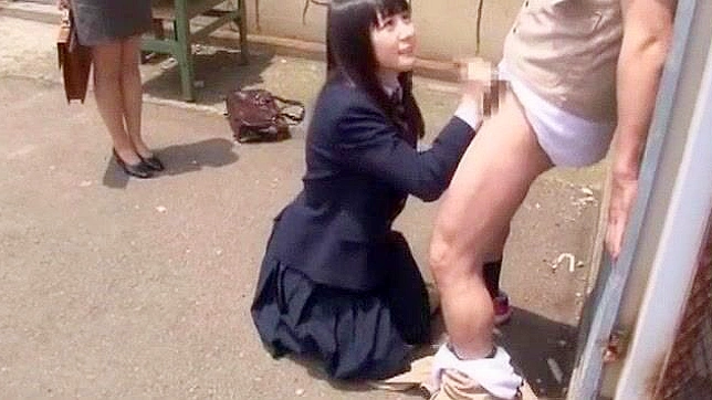 Japanese Slut Hitomi Fujiwara Rough Doggy Style in Hot Outdoor JAV