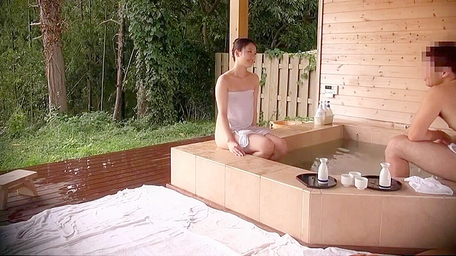 Jav Japanese Wife Threesome in Hot Bath - A Cheating Husband's Nightmare