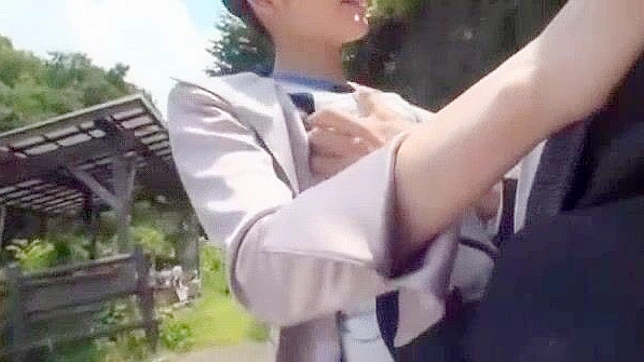 Japanese Slut Meisa Asagiri in Hottest Fingering, Outdoor JAV Clip