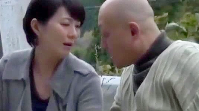 Ravishing Japanese Milf with Hairy Cunt Gets Pounded for Horny Fucking