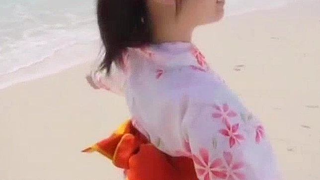 Horny Japanese Chick An Shinohara in Crazy Outdoor Beach JAV Video