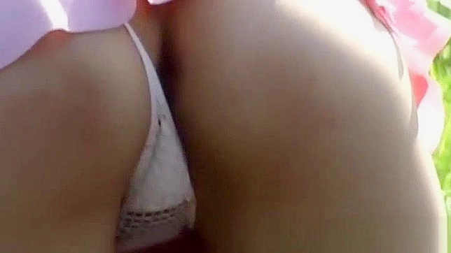 Japanese Pornstar Filmed Secretly Upskirt Outdoors in Public - Must See!