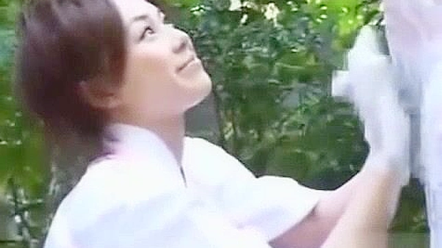 Jav CFNM Massage with Group Handjob at Outdoor Spa in Japan